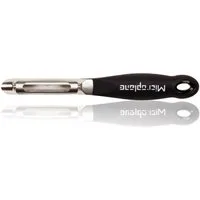 Microplane Sparschäler Profi-Schäler 18 cm Speciality schwarz, Profi-Schäler, 18,50cm, Edelstahl 18-8, schwarz