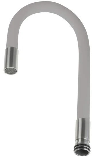 Neuesbad Flexibler Auslauf für NB1DEBOCS7201 Armaturen, Edelstahl-Grau NB1DEABAS72W1