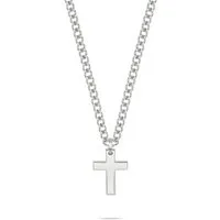 s.Oliver Kette mit Anhänger Cross Edelstahl