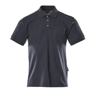 MASCOT Borneo Polo-Shirt mit Brusttasche CROSSOVER Marine 3XL - 00783-260-01-3XL