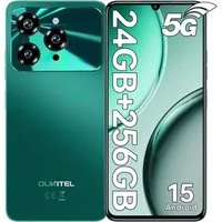 OUKITEL C6 5G, 6,8‘’, Android 15 Smartphone (17,27 cm/6.8 Zoll, 256 GB Speicherplatz, 50 MP Kamera, 5150mAh, 24(8+16)GB+256GB /1TB, 6.8" HD+ 90Hz, GPS, 5G Dual SIM)