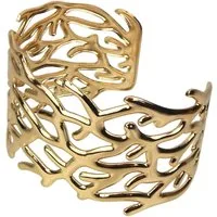 Ella Jonte Armreif, im Korallendesign – goldfarben, verstellbar
