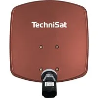 TechniSat DIGIDISH 33 mit Satfinder V/H-LNB Sat-Spiegel (33 cm, Aluminium, Single-LNB mit Satfinder, für 1 Teilnehmer, inkl. Wandhalterung)