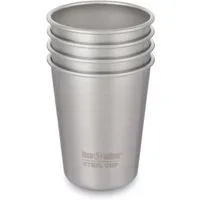 Klean Kanteen Trinkflasche 295ml/10oz Kanteen® Pint Cup - 4er Pack Edelstahlbecher