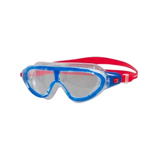 Speedo - "Rift" Passt sich dem Gesicht an Schwimmbrille für Kinder (Rot/Transparent)