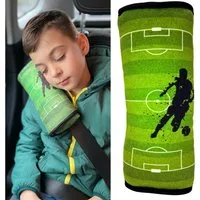 HECKBO Schlafkissen Auto Schlafkissen Fussball Football für Kinder Mädchen Jungen WM 2026