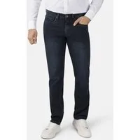 Stooker Men 5-Pocket-Hose Frisco Denim Straight Fit Jeans Straight Fit Casual Clean Wash Twill Coloured Comfort Flex! für Herren