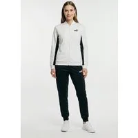 PUMA Trainingsanzug POLY BASEBALL SUIT CL (2-tlg), ohne Kapuze, aus Trikot-Material