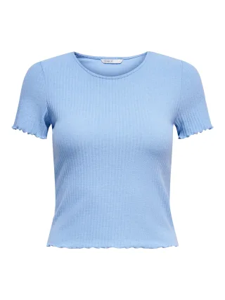 ONLY - ONLEMMA S/S SHORT TOP NOOS JRS Ultramarine - Gr. - S