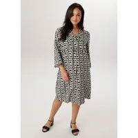 Aniston PLUS Blusenkleid in graphischen Print