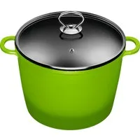 KING Kochtopf, Aluminiumguss, mit keramischer Innenbeschichtung, Ø 24 cm, 7 Liter, Induktion