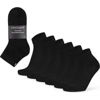 normani Sneakersocken (6 Paar) Kurzschaft Gesundheitssocken aus Baumwolle.