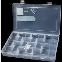 Yudu Aufbewahrungsbox XXL Kästchen Sortierkasten Box abnehmbare Trennscheiben