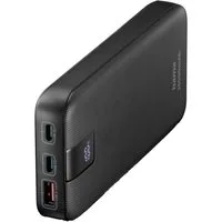 Hama Hama Powerbank 20000 mAh USB PD 3.0, Quick Charge 3.0 LiPo Anthrazit Powerbank 20000 mAh
