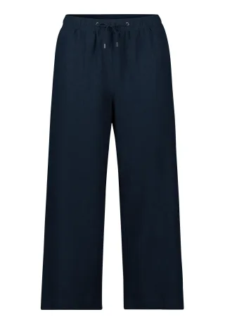 Betty & Co - Leinenhose Dunkelblau - Gr. - 44