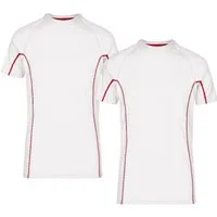 James & Nicholson Laufshirt Doppelpack Herren Sportshirt modische reflektierende Details JN421 (Doppelpack, 2 Stück) Feuchtigkeitsregulierend, atmungsaktiv und schnell trocknend