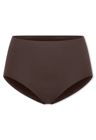 SCHIESSER - Maxi Slip deep brown - Gr. - 36