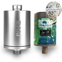 rivaALVA Wasserfilter Life EM Untertisch Wasserfilter mit EM-Keramik