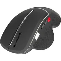 Speedlink LITIKO Ergonomisch Funk Maus Daumen-Scrollrad Mäuse (Ergonomische USB Wireless Mouse für Rechthänder, 1000 - 2400 dpi)