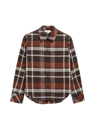 s.Oliver - Bluse braun/mehrfarbig - Gr. - 34