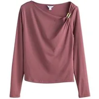 Next Blusenshirt Weiches, asymmetrische Langarmoberteil (1-tlg)