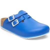 Birkenstock Damen Herren Kay Pro Hausschuhe Leder Pantoletten - Anatomischer Clog Zertifiziert EN ISO 20347:2043, Berufsschuhe für Medizin & Gastronomie