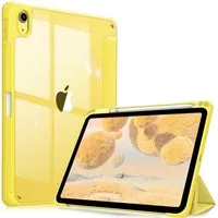 Fintie Tablet-Hülle für iPad 11 Generation 11 Zoll 2025 (A16), iPad 10 Generation 2022 10.9 Zoll, mit Stifthalter, Stoßfeste Hybrid Hülle mit transparenter Hartschale