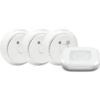 Starter Set Rauchwarnmelder - 3 Räume 1x Access Point 2, 3x Rauchwarnmelder