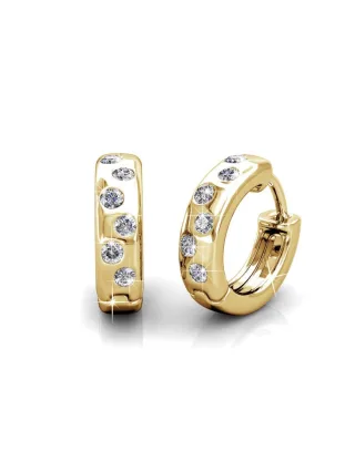 Joy Ohrringe - Gold und Kristall