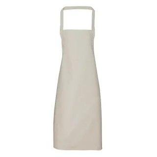 Premier - Latzschürze, Bio-Baumwolle (Natürlich)