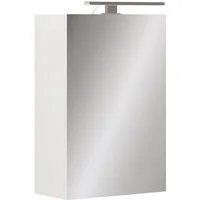Vicco Badezimmerspiegelschrank Lavio, Weiß, 40 x 60 cm mit LED-Beleuchtung (1-St)