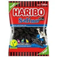HARIBO Süßigkeit, Haribo Salino salzig würzige Salmiak Lakritz Rauten veggie 175g