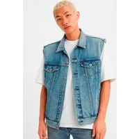 Levi's® Jeansweste RELAXED TRUCKER VEST MED INDIGO - WORN IN