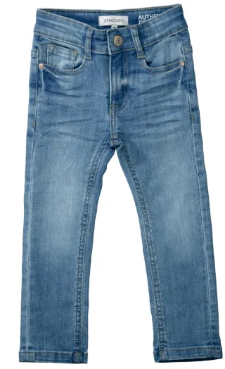 STACCATO - Kn.-Jeans, Classic Fit SLIM light blue denim - Gr. - 98