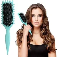 Ophy Haarbürste Lockenbürste Curl Define (Grün) – Locken-Definierbürste, für perfekt geformte, definierte Locken mit Leichtigkeit