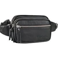 STILORD Bauchtasche "Juno" Große Bauchtasche Damen Leder für Freizeit Festival Reisen