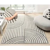 s.Oliver Teppich Cilla, besondere Form, modernes Design, dichte Qualität, rechteckig, Höhe: 11 mm, Woll-Look, Skandi, Boho, leichter Glanz, Wohnzimmer, Schlafzimmer