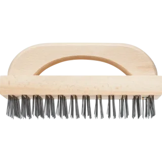 PFERD TOOLS Blockbürste mit Griff HBB 8-reihig Stahl-Draht - 43678003