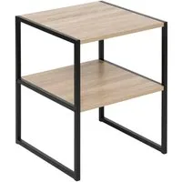 5five Simply Smart Nachttisch Nachttisch Loft ALIAJ, 40 x 40 x 50 cm (funktional), keine