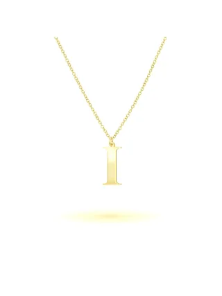 BEKA&BELL Anhänger mit Kette 925-Sterling Silber vergoldet Glänzend 45cm