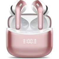 Futicare Bluetooth 5.4 mit Mikrofon, kabellose In-Ear-Kopfhörer (mit ENC-Anrufen, LED-Ladecase, 52h Akku, IPX7, USB-C, Touch-Steuerung, für Samsung A56/A16,S25/S26, Sport, iPhone, Android, Tablet & Laptop)
