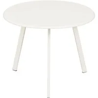 Mica Decorations Beistelltisch Mica Decorations Seattle Beistelltisch H38 x Ø58 cm Weiss