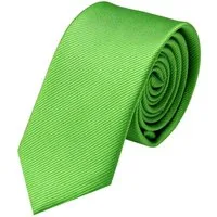GASSANI Krawatte Schmale Männer Slim-Fit Gestreifte Uni Rips Rippen Herren-Krawatte (1-St., Businesskrawatte, Feine Streifen) Männer-Schlips, Seide-Touch, moderne 6cm oder 8cm Ripskrawatte