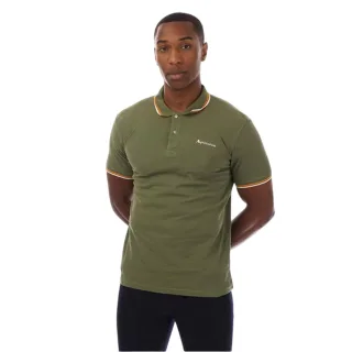 Aquascutum - Poloshirt für Herren, Schmal, kurzärmlig (Grün/Weiß)
