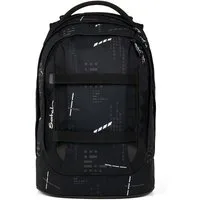 Satch Schulranzen Schulrucksack PACK Ninja Matrix (1 Stück), ergonomisch, Your-Size-System: auf Körpergröße anpassbar