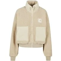 Karl Kani Bomberjacke Karl Kani OG Crop Teddy Bomber Jacket (1-St)