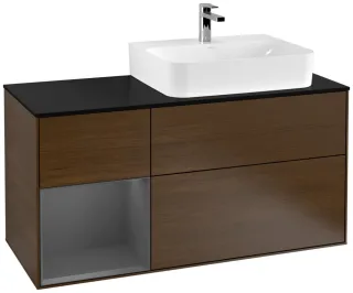 Villeroy & Boch Waschtischunterschrank Finion G14 1200x603x501mm Wandbel. WT re, G142GKGN G142GKGN