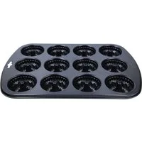Kaiser Backformen Backform Inspiration Muffin-Gugelhupfform, 12er, Antihaftbeschichtet