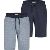 Phil & Co. Pyjamashorts Classics (2-tlg) Schlafshorts, Pyjama Shorts, Nachtshorts