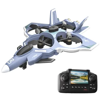 JJRC H129 PRO WiFi FPV EVA Fighter with LCD Screen Controller HD Camera 360° Obstacle Avoidance Brushless Turbofans Moto